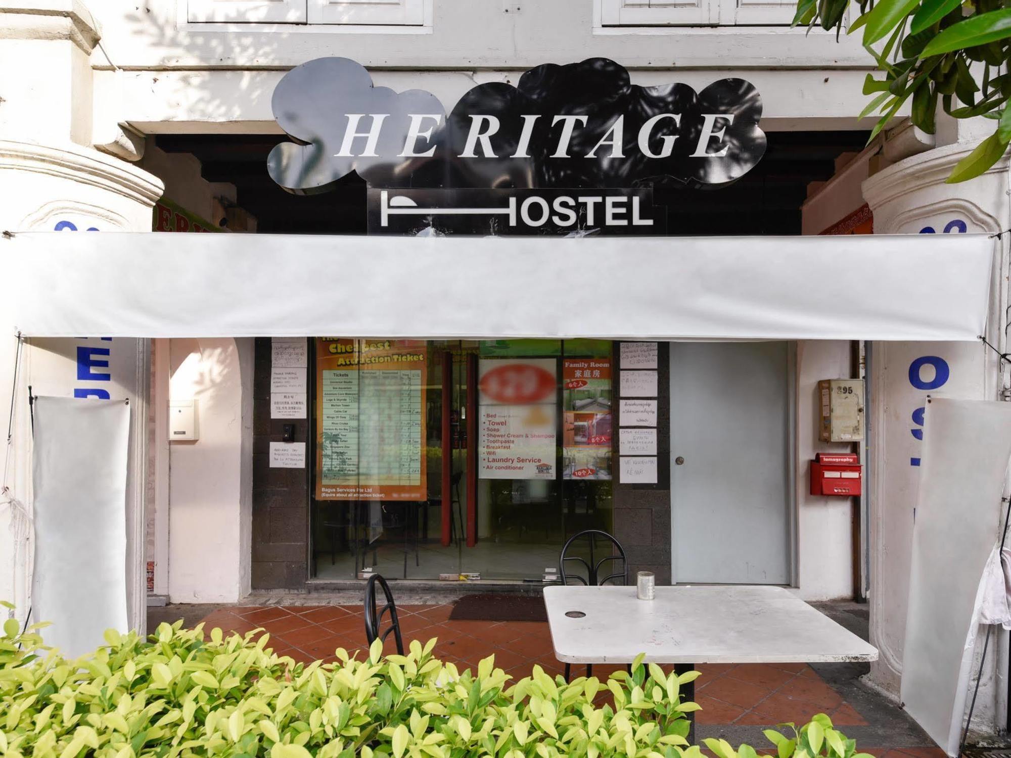 Heritage Hostel Singapore Eksteriør bilde